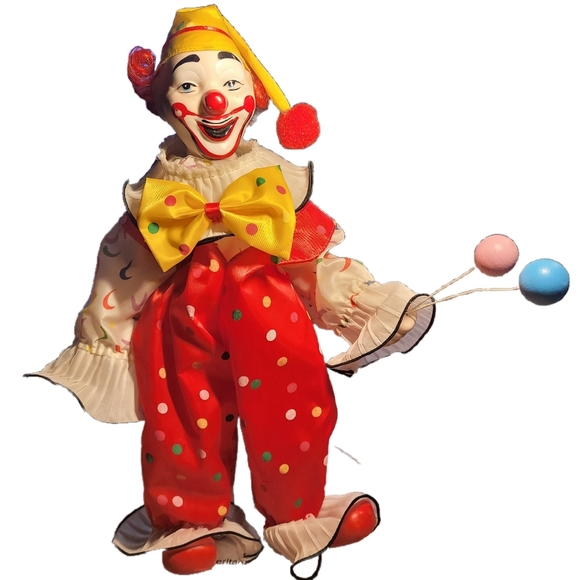 Other - Heritage Clown Porcelain "Happiness And Love" Collection Frank 1989